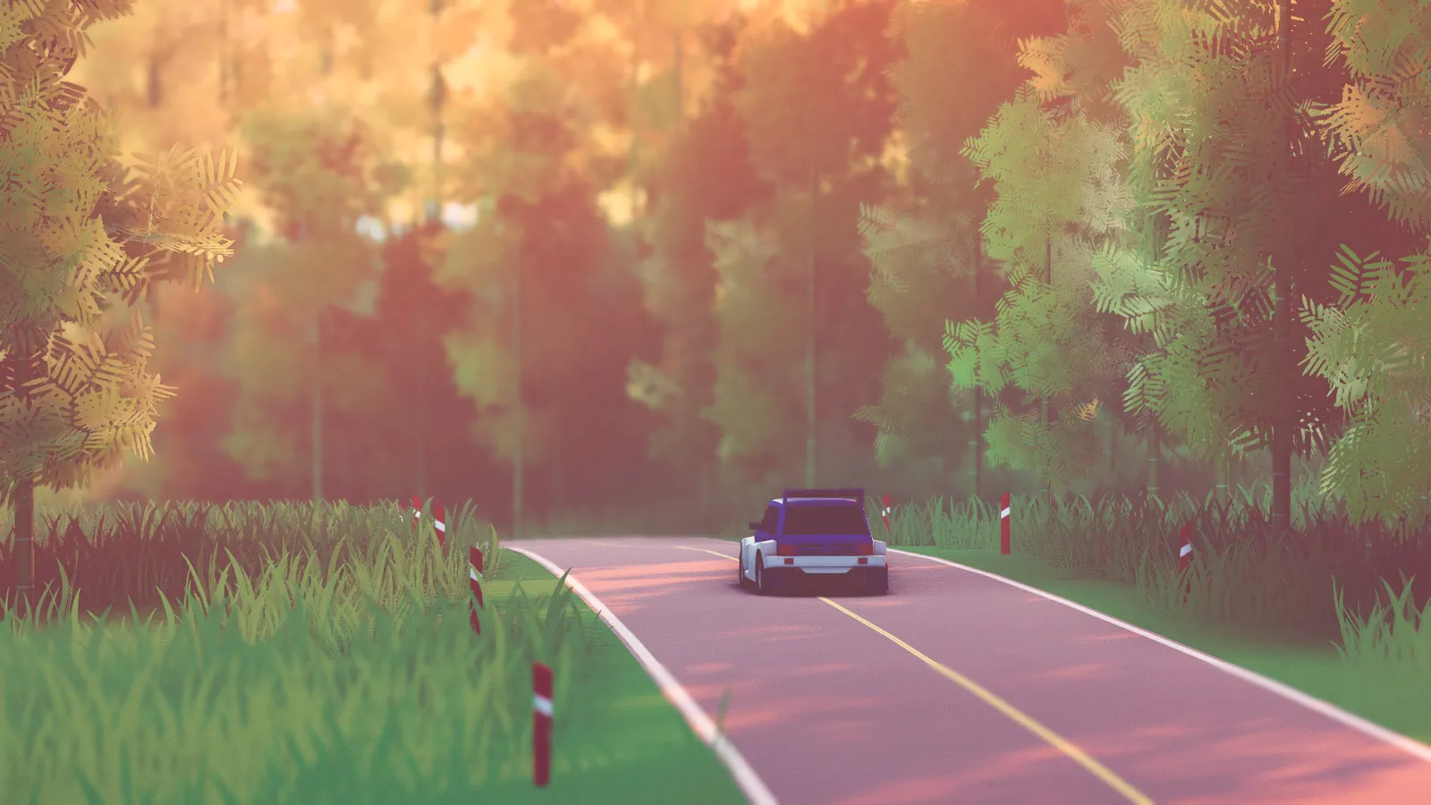 《拉力赛艺术》森林赛道